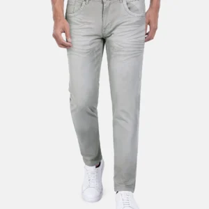 Natal Slim Fit Beige Jeans