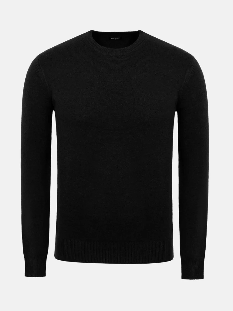 The Cassian Black Sweater