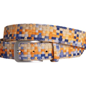 Weavy Yellow (Riem) - Lureaux - Kleurrijke Riem - Designer Riem